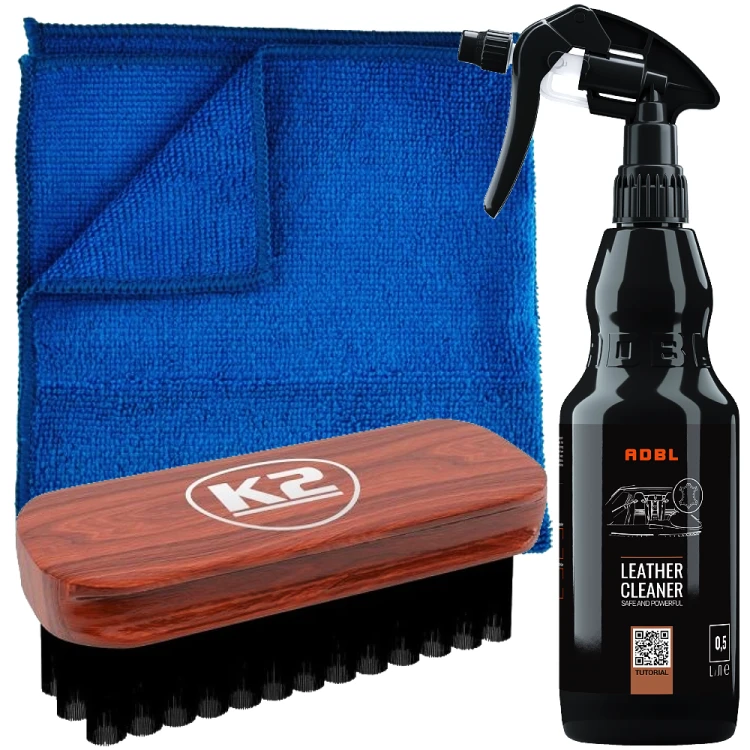 ADBL LEATHER CLEANER 500ML + K2 AURON SZCZOTKA + MIKROFIBRA.png