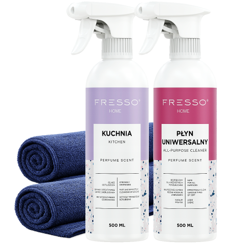FRESSO HOME PŁYN DO KUCHNI + UNIWERSALNY + 2xMIKROFIBRA.png