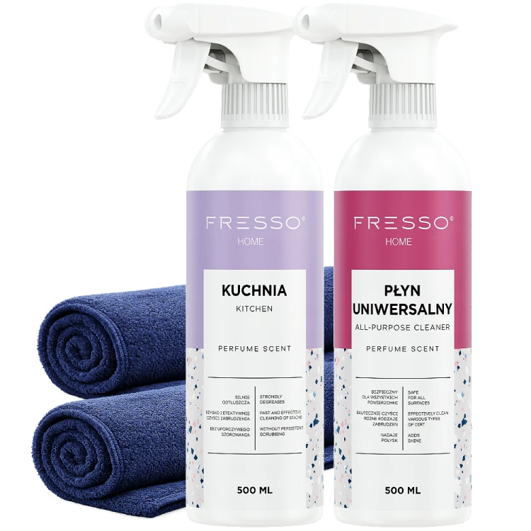 FRESSO HOME PŁYN DO KUCHNI + UNIWERSALNY + 2xMIKROFIBRA.png