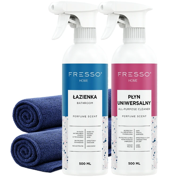 FRESSO HOME PŁYN DO ŁAZIENKI + UNIWERSALNY + 2xMIKROFIBRA.png